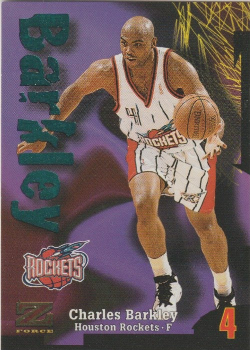 NBA 1997-98 Z-Force - No 4 - Charles Barkley