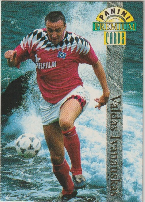 Fussball 1994-95 Panini Premium Cards Bundesliga - No 87 - Valdas Ivanauskas