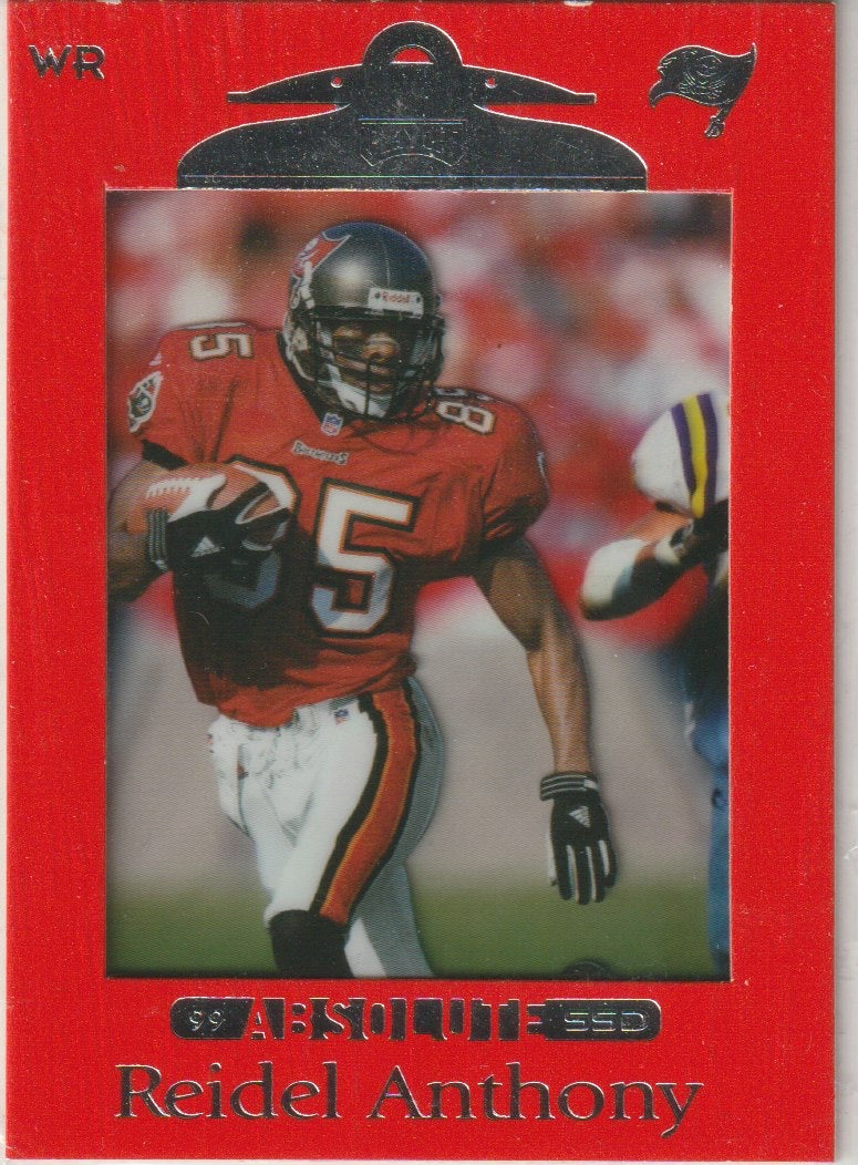 NFL 1999 Absolute SSD Red - No 102 - Reidel Anthony