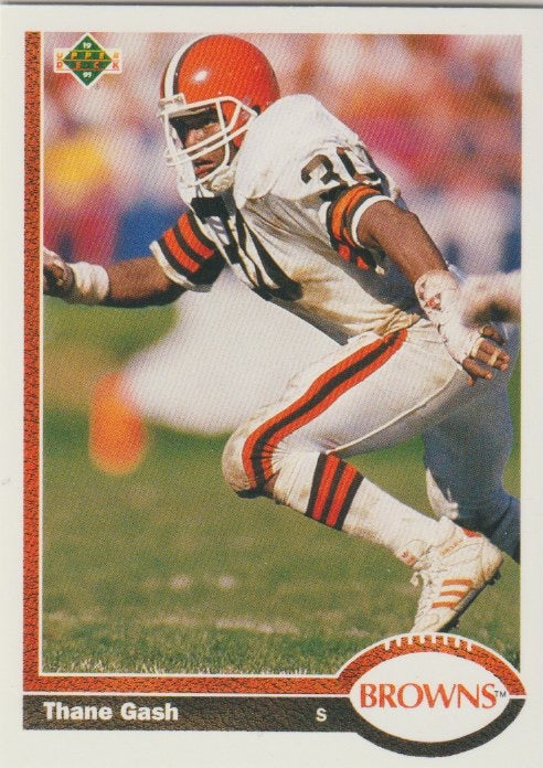 NFL 1991 Upper Deck - No 224 - Thane Gash