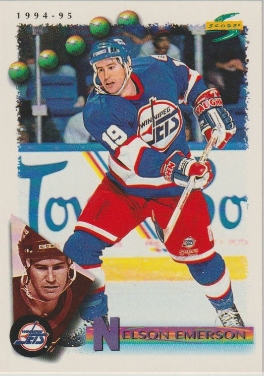 NHL 1994 / 95 Score - No 41 - Nelson Emerson