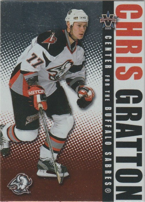 NHL 2002-03 Vanguard - No 12 - Chris Gratton