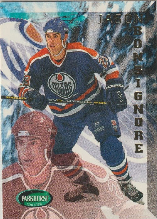 NHL 1995 / 96 Parkhurst International - No 80 - Jason Bonsignore