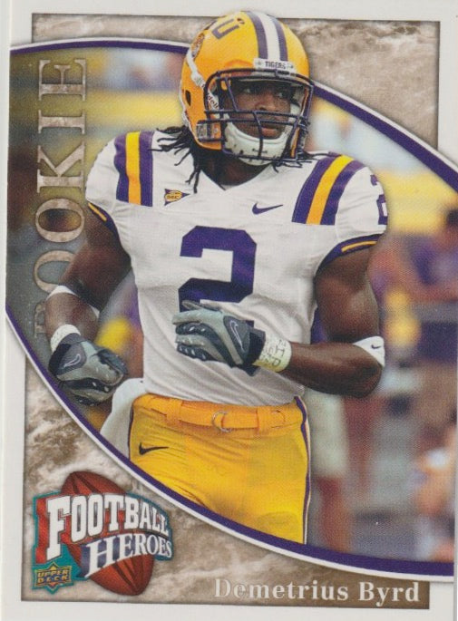 NFL 2009 Upper Deck Heroes - No 165 - Demetrius Byrd