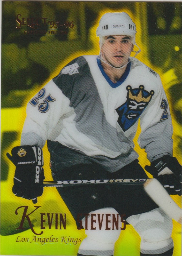 NHL 1995 / 96 Select Certified Mirror Gold - No 46 - Kevin Stevens