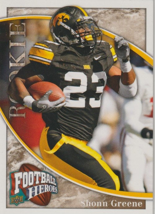 NFL 2009 Upper Deck Heroes - No 122 - Shonn Greene