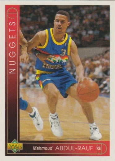 NBA 1993-94 Upper Deck German - No 104 - Mahmoud Abdul-Rauf