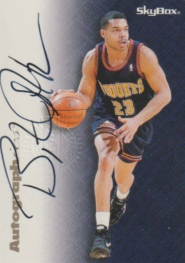 NBA 1996-97 SkyBox Premium Autographics - No 81 - Bryant Stith