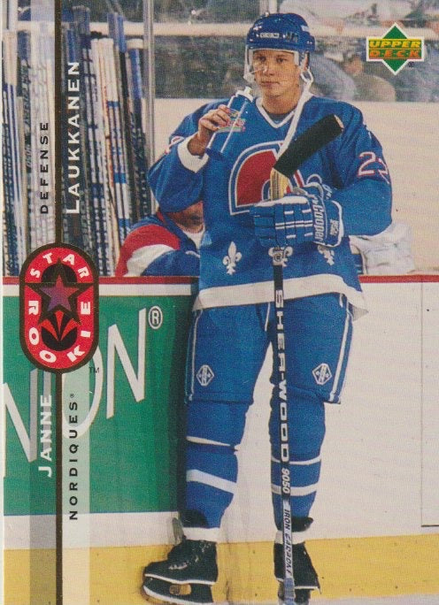 NHL 1994 / 95 Upper Deck - No 251 - Janne Laukkanen
