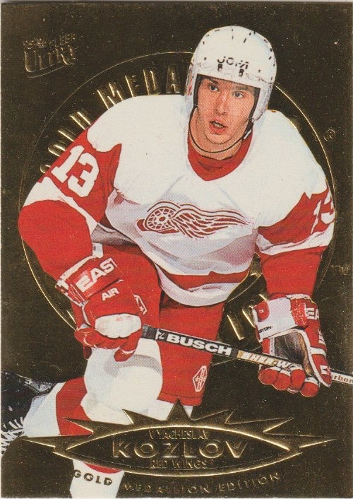NHL 1995 / 96 Ultra Gold Medallion - No 47 - Vyacheslav Kozlov