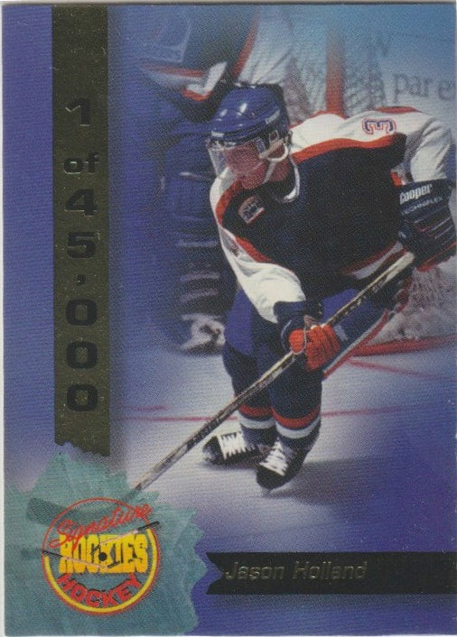 NHL 1995 Signature Rookies - No 11 - Jason Holland