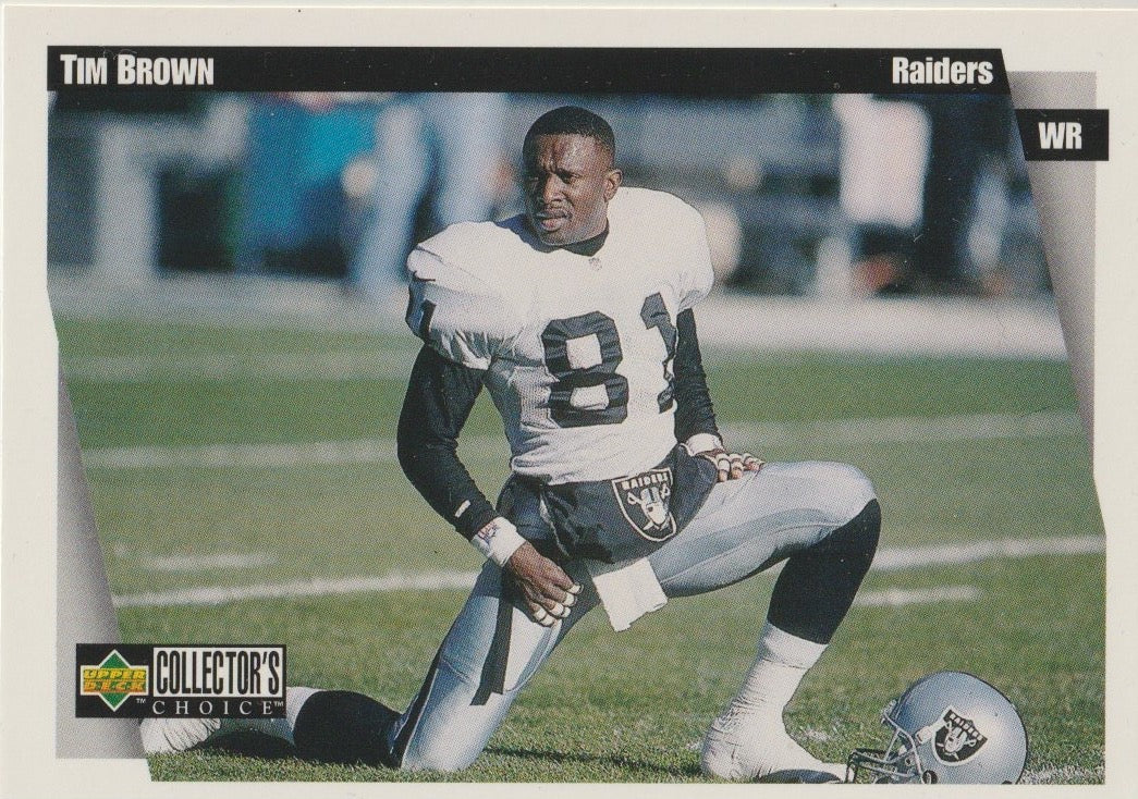 NFL 1997 Collector's Choice - No 245 - Tim Brown