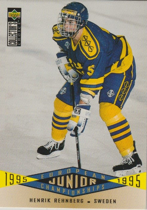 NHL 1995 / 96 Collector's Choice - No 347 - Henrik Rehnberg