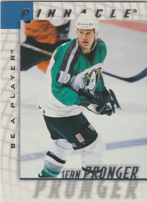 NHL 1997 / 98 Be A Player - No 132 - Sean Pronger