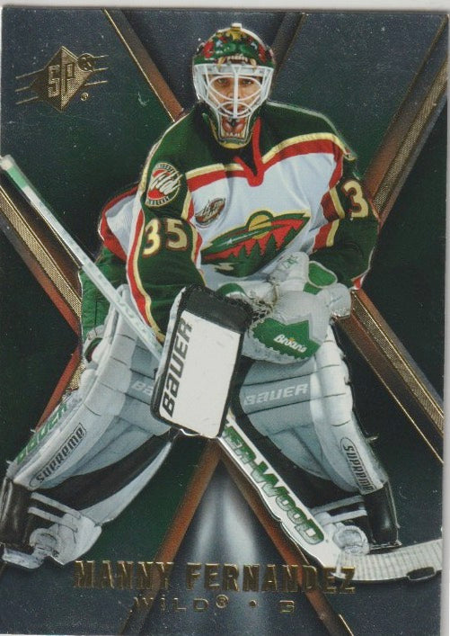 NHL 2005-06 SPx - No 42 - Manny Fernandez