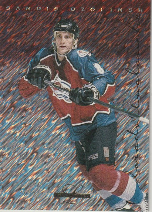 NHL 1995 / 96 Leaf Limited - No 52 - Sandis Ozolinsh