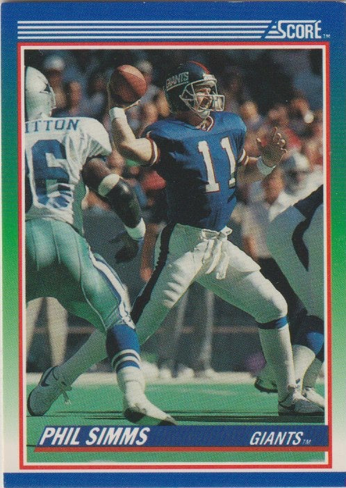 NFL 1990 Score - No 5 - Phil Simms