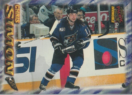 NHL 1997-98 Pacific Invincible NHL Regime - No 213 - Chris Simon