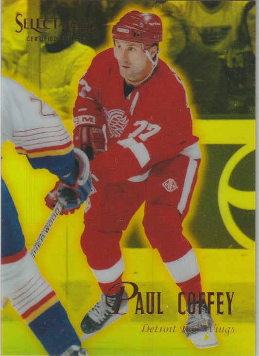 NHL 1995 / 96 Select Certified Mirror Gold - No 21 - Paul Coffey