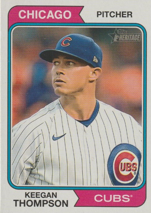 MLB 2023 Topps Heritage - No 340 - Keegan Thompson