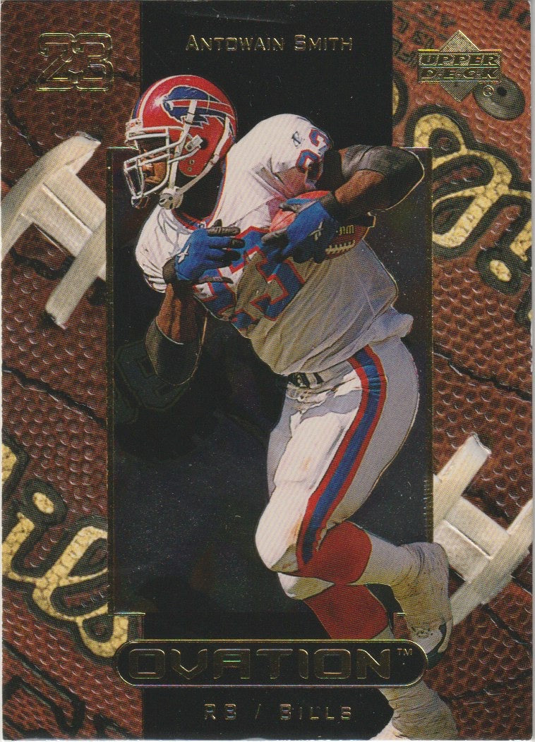 NFL 1999 Upper Deck Ovation - No 6 - Antowain Smith