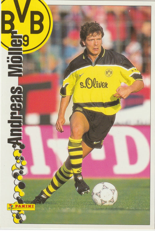 Fussball - Panini - Jumbokarte - Andreas Möller
