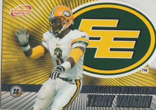 NFL 2003 Atomic CFL - No 36 - Terry Vaughn