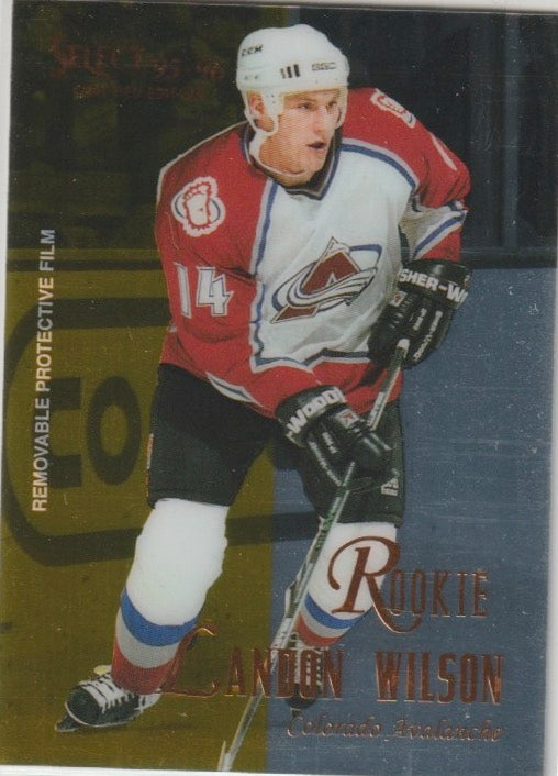 NHL 1995 / 96 Select Certified - No 134 - Landon Wilson