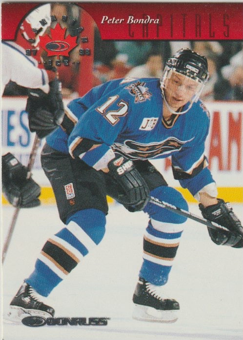 NHL 1997 / 98 Donruss Canadian Ice - No 25 - Peter Bondra