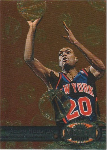 NBA 1997-98 Metal Universe - No 27 - Allan Houston