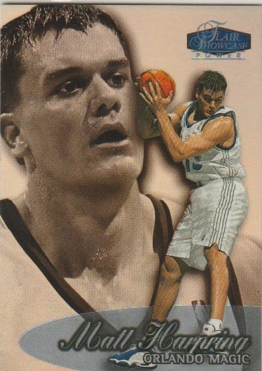 NBA 1998 / 99 Flair Showcase Row 3 - No 75 - Matt Harpring