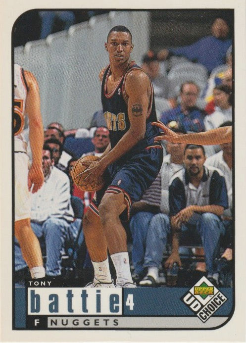 NBA 1998-99 UD Choice - No 35 - Tony Battie