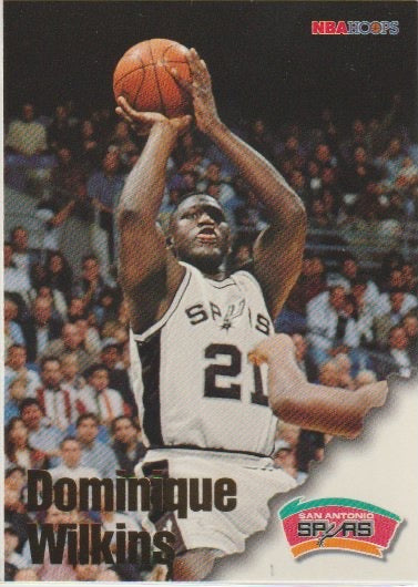 NBA 1996-97 Hoops - No 239 - Dominique Wilkins