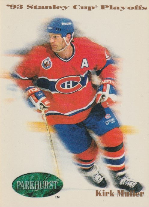 NHL 1992 / 93 Parkhurst - No 504 - Kirk Muller