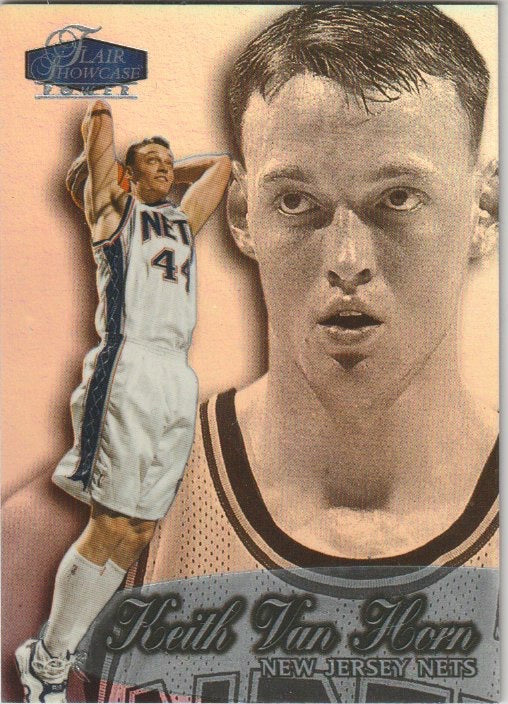 NBA 1998 / 99 Flair Showcase Row 3 - No 1  -Keith Van Horn