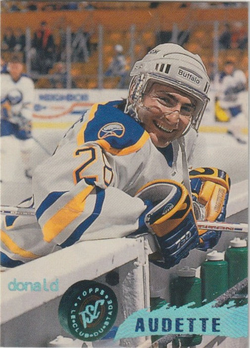 NHL 1995 / 96 Stadium Club - No 54 - Donald Audette