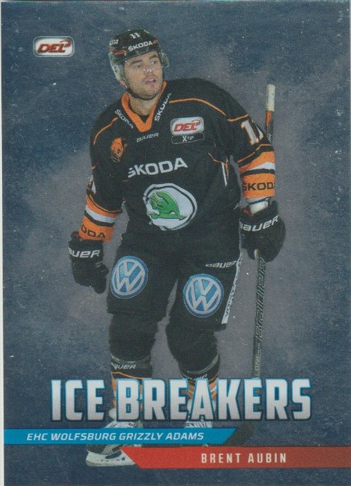 DEL 2014-15 CityPress Basic Set Ice Breakers - No IB14 - Brent Aubin
