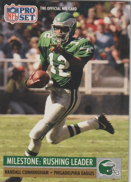 NFL 1991 ProSet - No 24 - Randall Cunningham