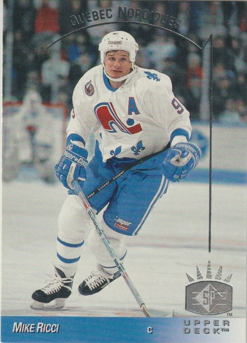 NHL 1993/94 Upper Deck SP Inserts - No 129 - Mike Ricci
