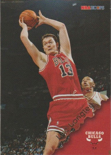 NBA 1996-97 Hoops - No 23 - Luc Longley