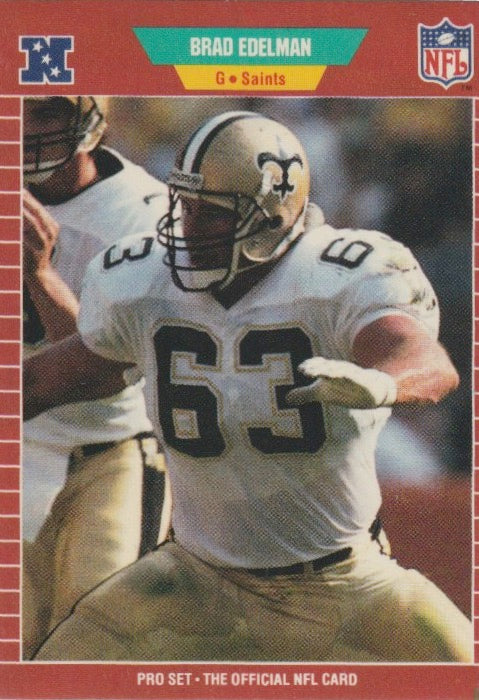NFL 1989 ProSet - No 264 - Brad Edelman
