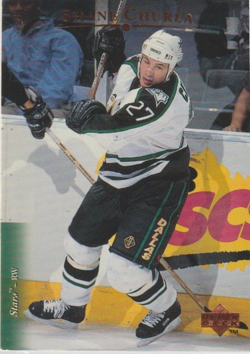 NHL 1995 / 96 Upper Deck - No 458 - Shane Churla