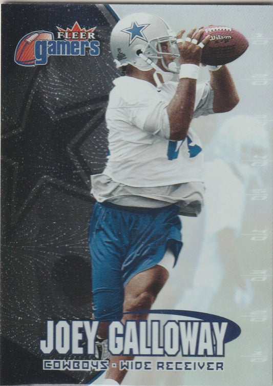 NFL 2000 Fleer Gamers - No 50 - Joey Galloway