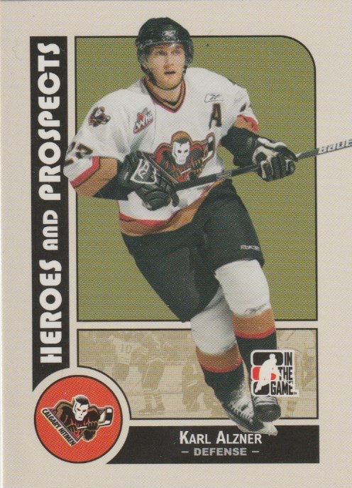 NHL 2008-09 ITG Heroes and Prospects - No 71 - Karl Alzner