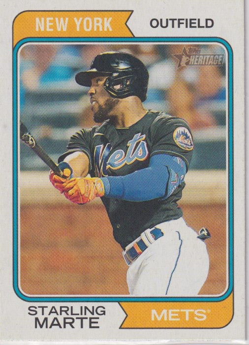 MLB 2023 Topps Heritage - No 266 - Starling Marte