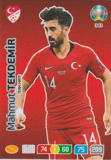 Fussball 2020-21 Panini UEFA Euro 2020 Adrenalyn XL Premium - No 343 - Mahmut Tekdemir