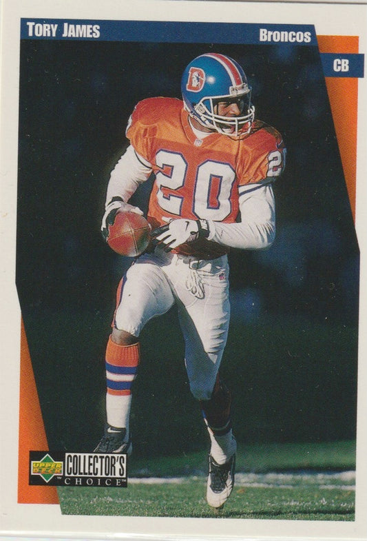 NFL 1997 Collector's Choice - No 116 - Tory James