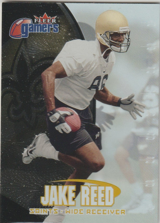 NFL 2000 Fleer Gamers - No 51 - Jake Reed
