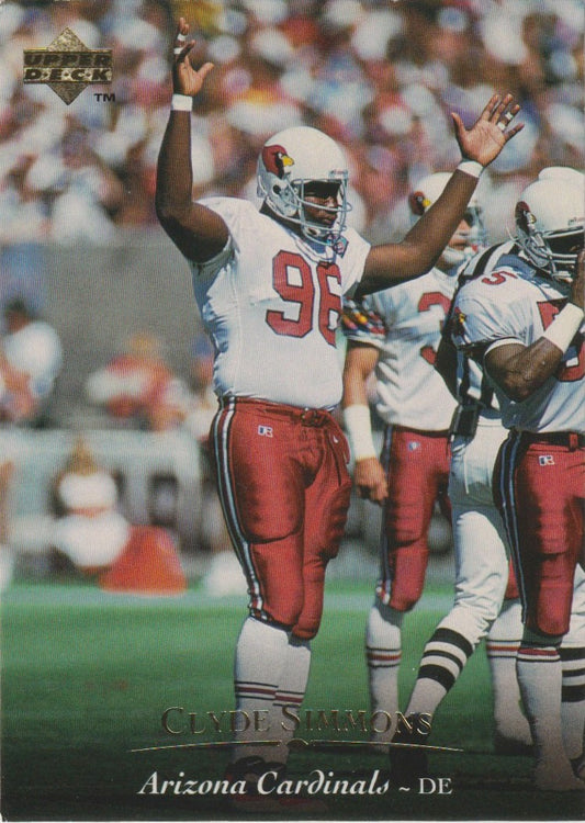 NFL 1995 Upper Deck - No 171 - Clyde Simmons