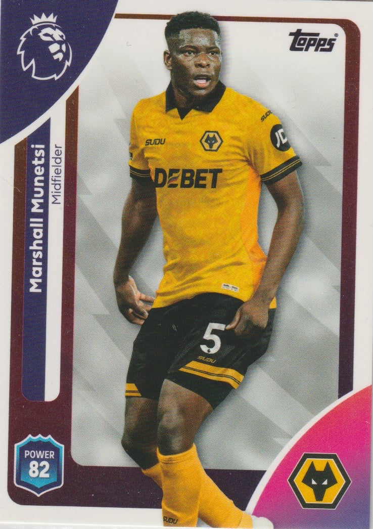 Fussball 2026-26 Topps Premier League EN - No 296 - Marshall Munetsi